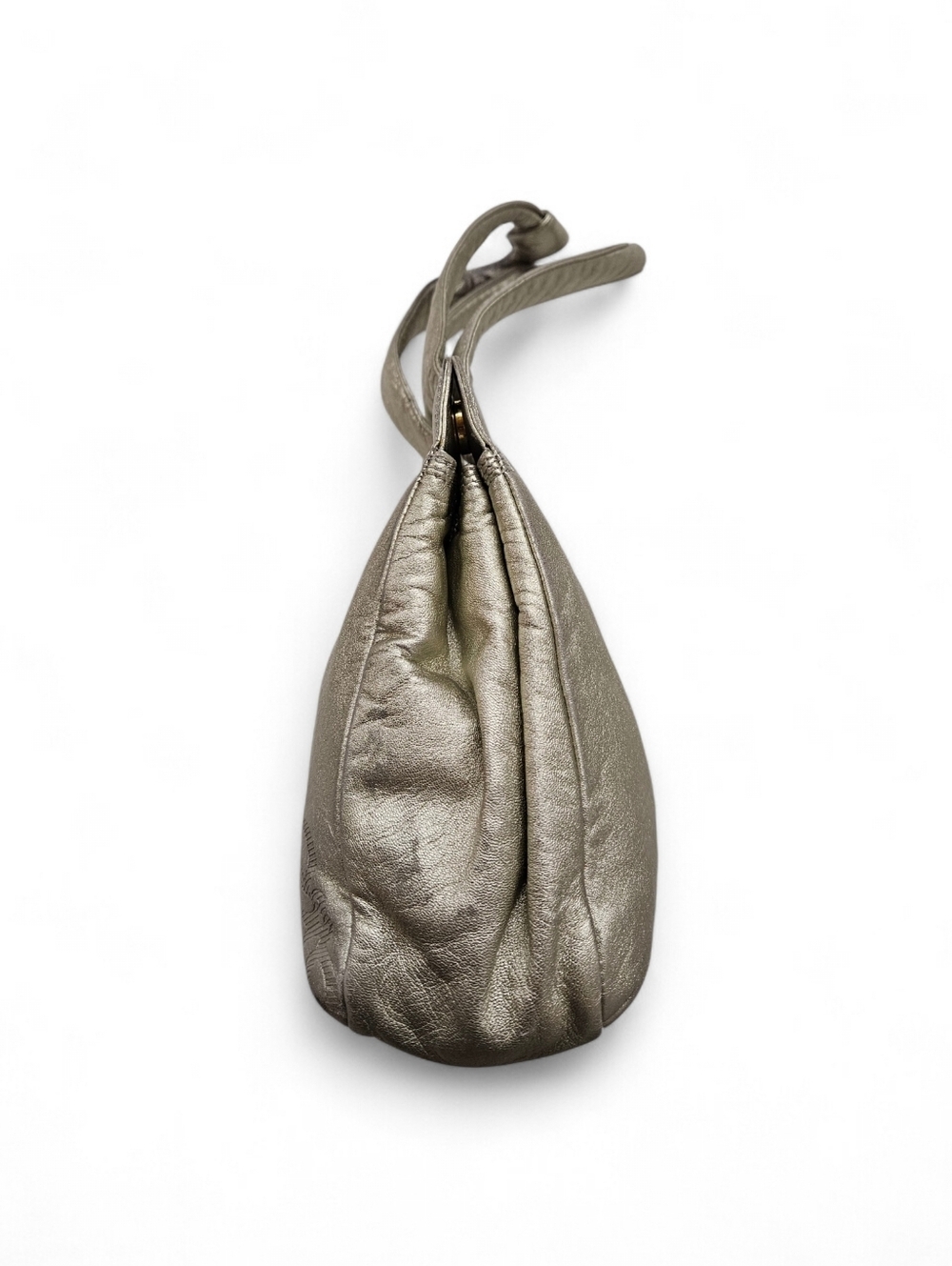 Loewe Nappa Lambskin Leather Knotted Tote Bag In Light Gold - Picture 4 of 15